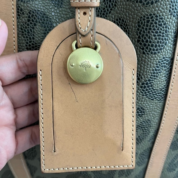 MULBERRY LEOPARD SCOTCHGRAIN TOTE - Picture 4 of 16